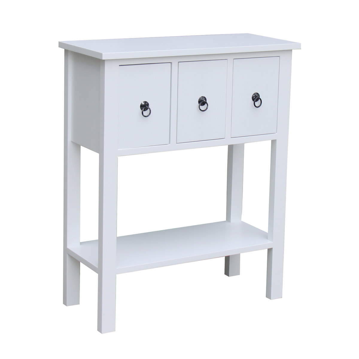 white Side table